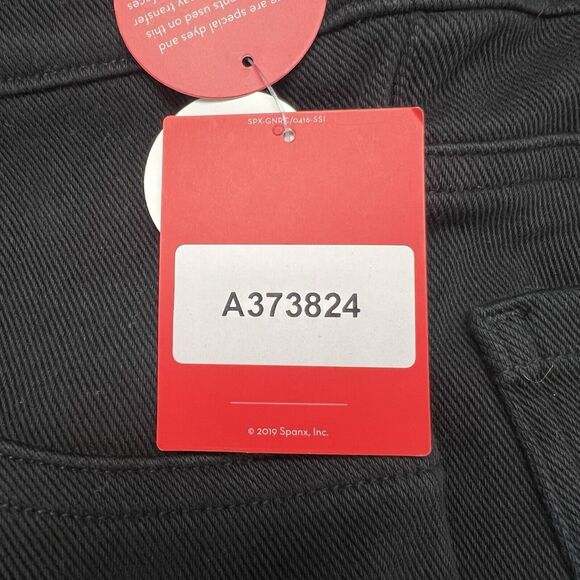 NWT Spanx Jean-ish Pants Womens S Black Capri Crop Jeggings Leggings A373824 - Picture 6 of 9